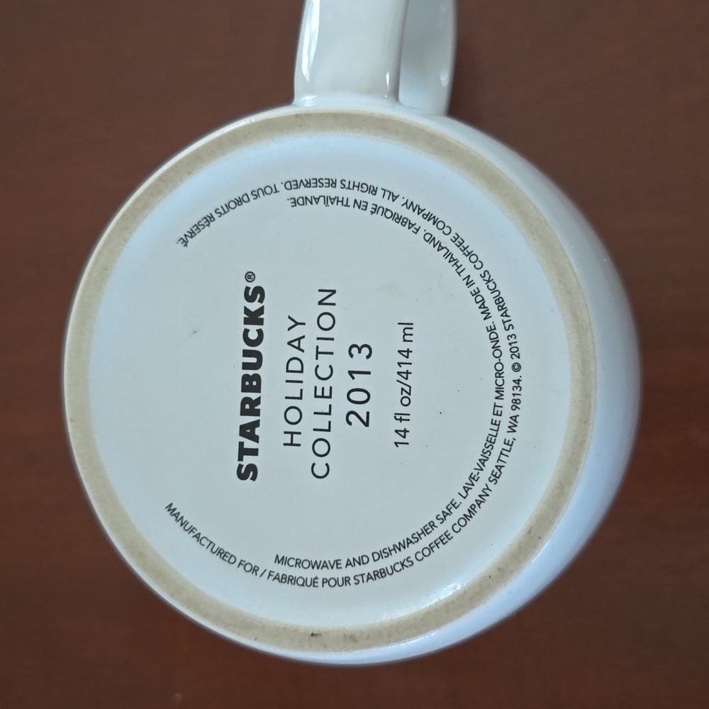 Starbucks 2013 Starbucks Holiday Mug - Picture 6 of 6